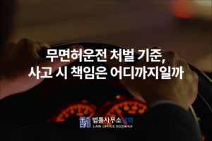 무면허운전 처벌